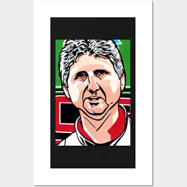 Coach Mike Leach Poster Wall Art by MoGaballah